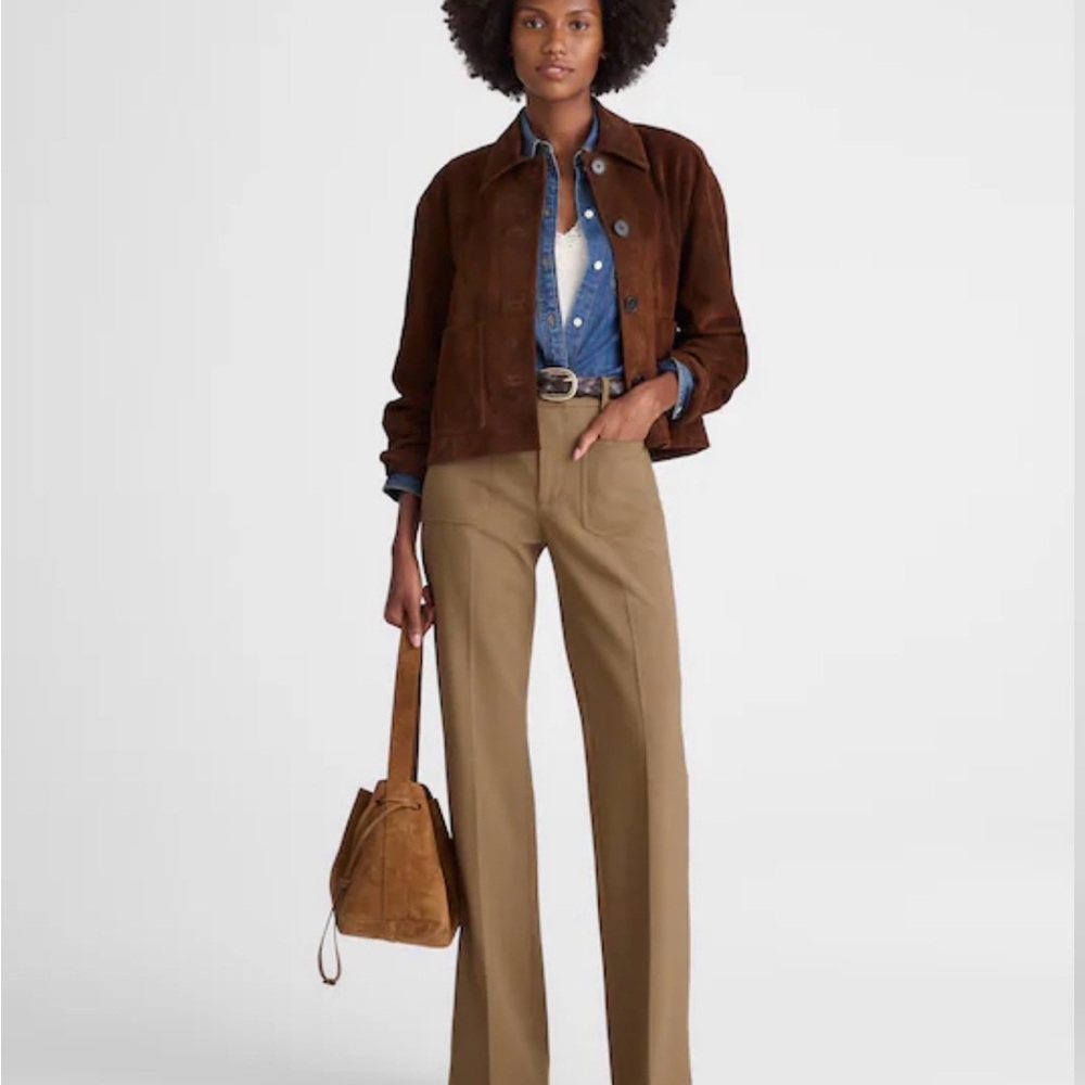 Madewell High-Rise Bootcut Trouser Pants 👖